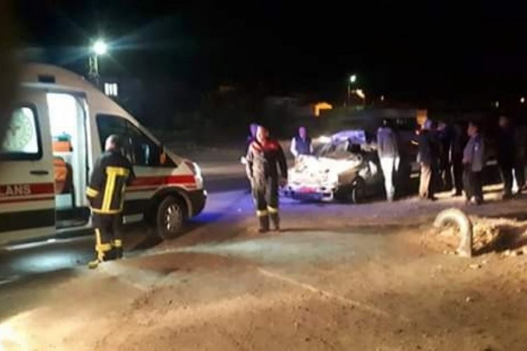 Otomobil mandaya &ccedil;arptı