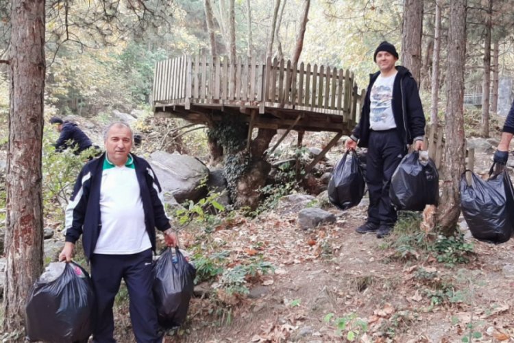 Bursa Uludağ'da büyük temizlik