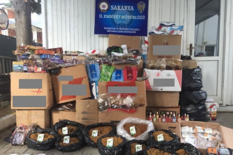 Sakarya'da t&uuml;t&uuml;n ka&ccedil;ak&ccedil;ılığı operasyonu