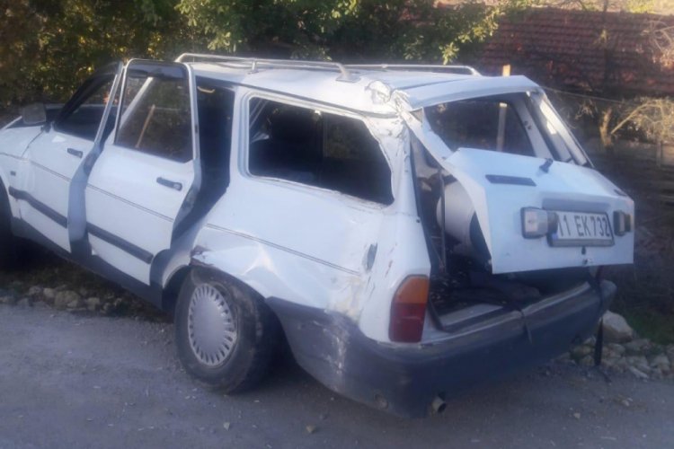 Hem yaralandı, hem de para cezası kesilip ehliyetine el konuldu
