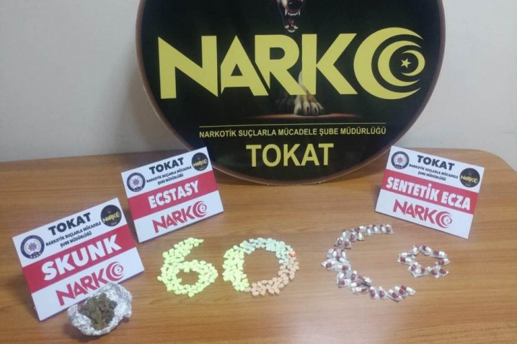Tokat'ta narkotik operasyonu