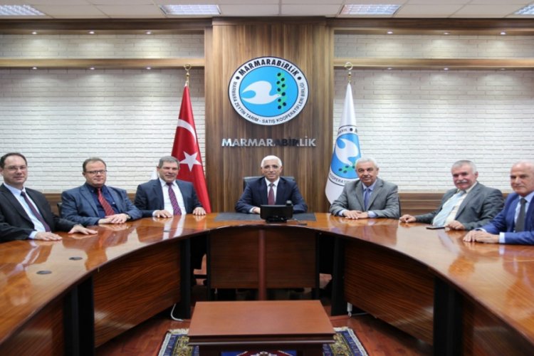 Bursa Marmarabirlik &uuml;reticinin yanında