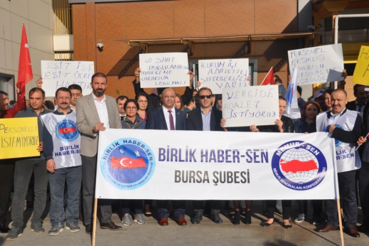 Bursa'da postacıların personel ve altyapı eksikliği isyanı
