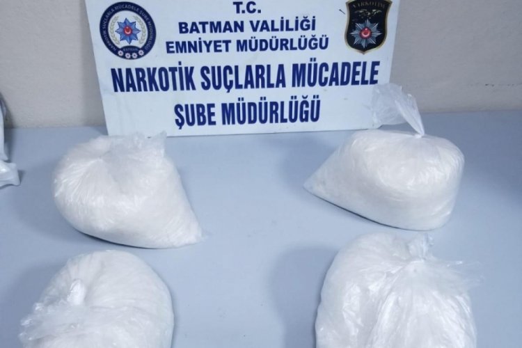 7 kilo 750 gram uyuşturucu madde ele ge&ccedil;irildi