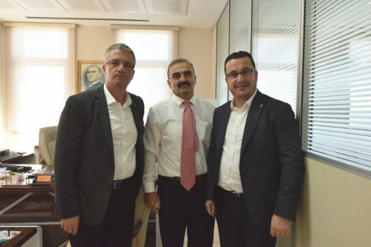 Bursa Mustafakemalpaşa Belediye Başkanı Kanar'dan kurum ziyaretleri