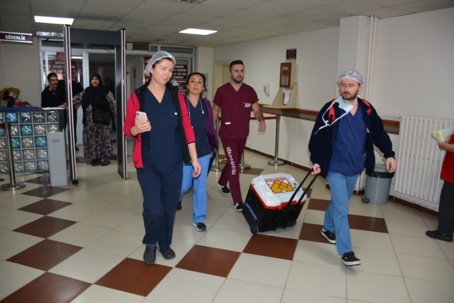 Kazazedenin bağışlanan organları 4 hastaya umut oldu
