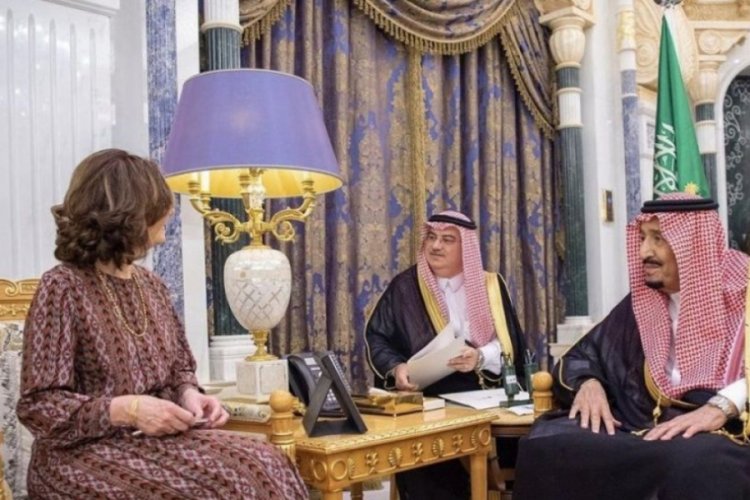 Suudi Arabistan Kralı Selman, CIA Başkanı Haspel ile bir araya geldi