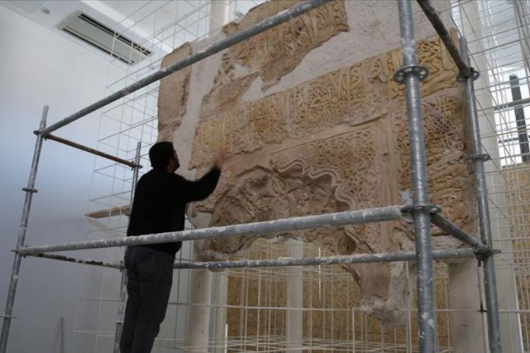 Hasankeyf M&uuml;zesi tarihi mihrapla ziyaret&ccedil;ilerini karşılayacak