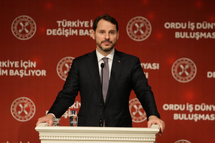 Hazine ve Maliye Bakanı Albayrak Ordu'da "İş D&uuml;nyası ile Buluşma" programına katıldı