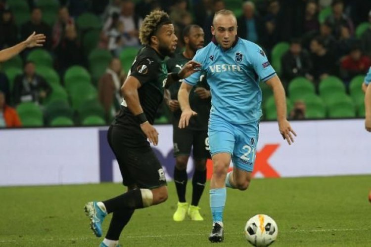 Trabzonspor Avrupa Ligi'ne veda etti