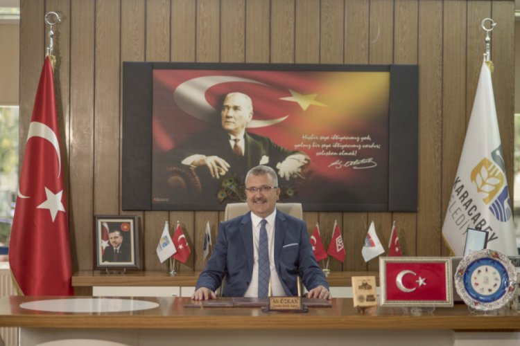 Bursa Karacabey Belediye Başkanı Özkan: Gazi Mustafa Kemal Paşa'yı saygıyla anıyoruz