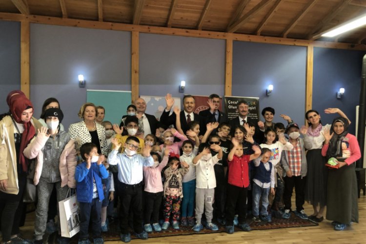 Vali Yerlikaya l&ouml;semili &ccedil;ocuklar ile bir araya geldi