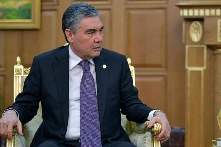 Türkmenistan lideri 'vatanseverlik ödülü'nü oğluna verdi