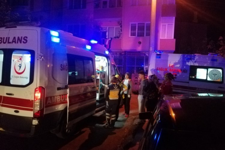 Yangından etkilenen 6 kişi hastaneye kaldırıldı