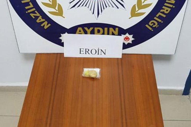 Nazilli'de eroin ile yakalanan 2 zanlı tutuklandı