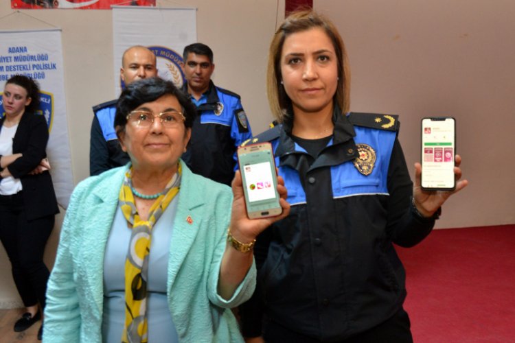 Şiddet olaylarına karşı kurulan 'KADES' kadınlara tanıtıldı