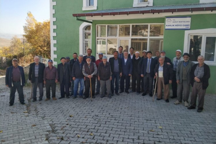 Kaymakam Kaya k&ouml;y halkının sorunlarını dinledi