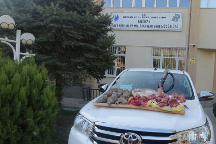 Usuls&uuml;z avlanan 10 kişiye 43 bin 395 lira ceza kesildi
