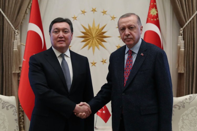 Cumhurbaşkanı Erdoğan, Mamin'i kabul etti