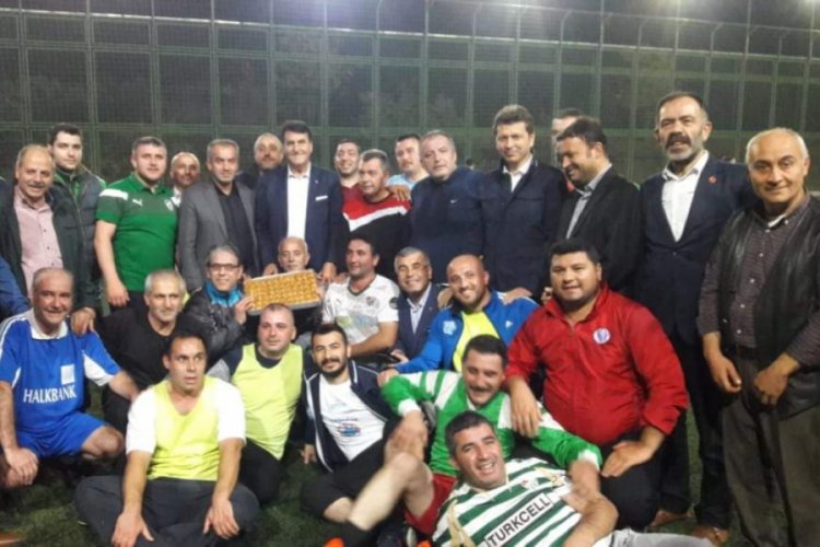 Bursa derbisinde r&ouml;vanş Yıldırımlı muhtarların(&Ouml;ZEL HABER)