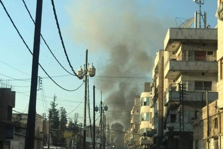 Kamışlı'da bomba y&uuml;kl&uuml; 3 ara&ccedil; patladı: 3 &ouml;l&uuml;, 5 yaralı