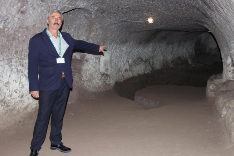 Ağırnas yeraltı şehrine yoğun ilgi