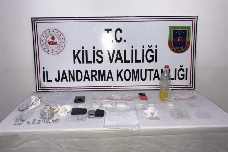 Kilis'te uyuşturucu operasyonu
