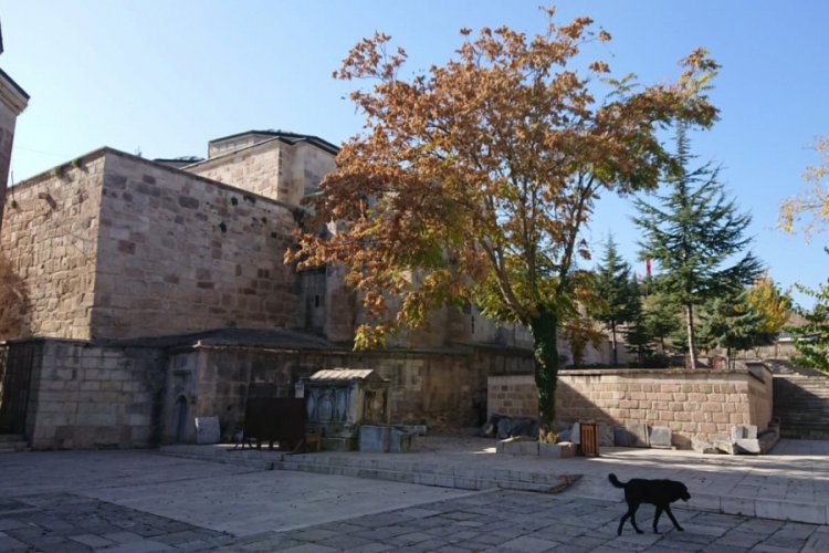 Seyyid Battal Gazi k&uuml;lliyesinde sonbahar g&uuml;zelliği