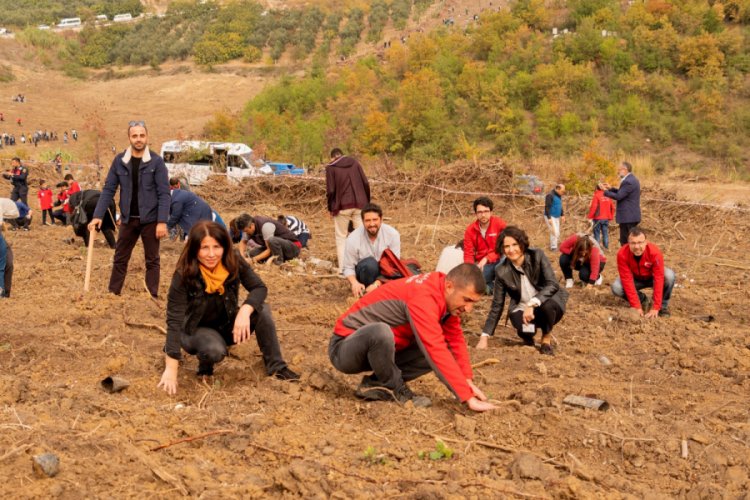 Bursagaz 500 fidanla geleceğe nefes oldu