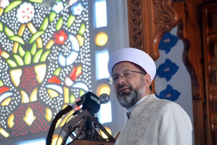 Diyanet İşleri Başkanı Erbaş'tan kamu spotu eleştirilerine tepki