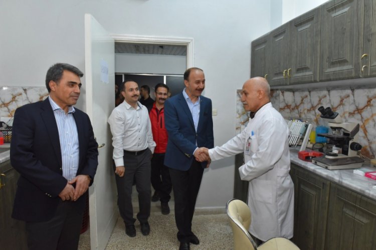 Vali Erin Resulayn'da incelemelerde bulundu