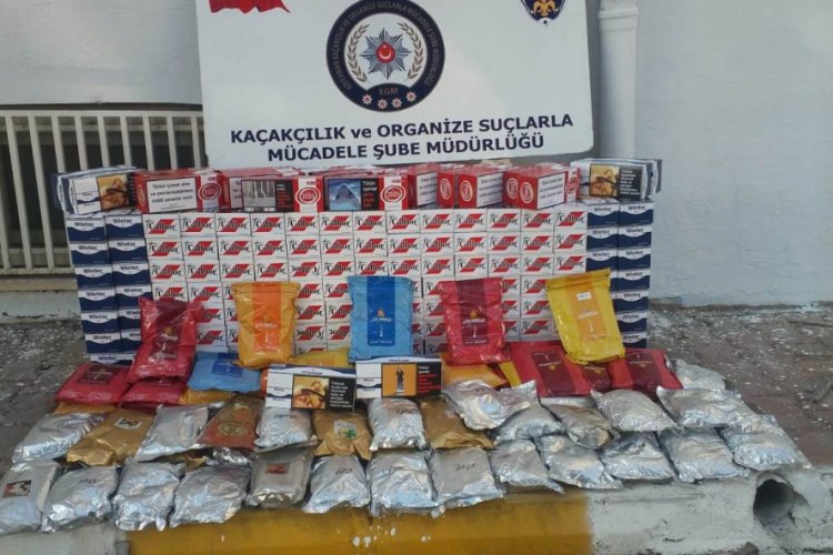 Adıyaman'da ka&ccedil;ak nargile t&uuml;t&uuml;n&uuml;ne 1 g&ouml;zaltı