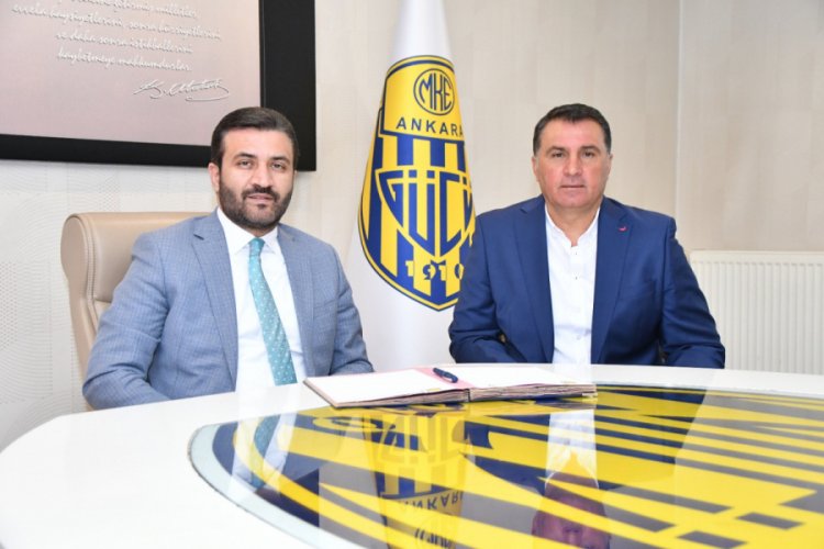 Ankarag&uuml;c&uuml;, Mustafa Kaplan ile s&ouml;zleşme imzaladı