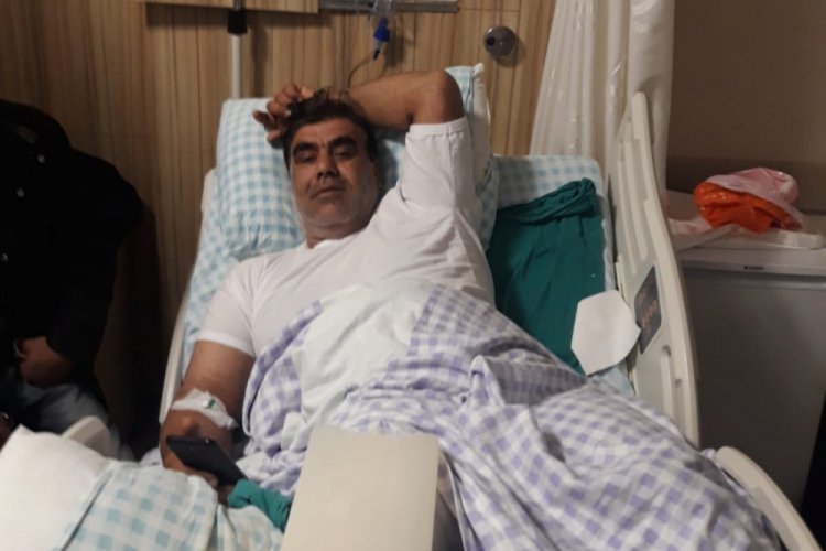 Suriye'den ateş a&ccedil;ıldı, terastan atlayınca ayağı kırıldı