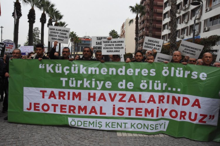 İzmir'de JES iznine &ccedil;evrecilerden tepki