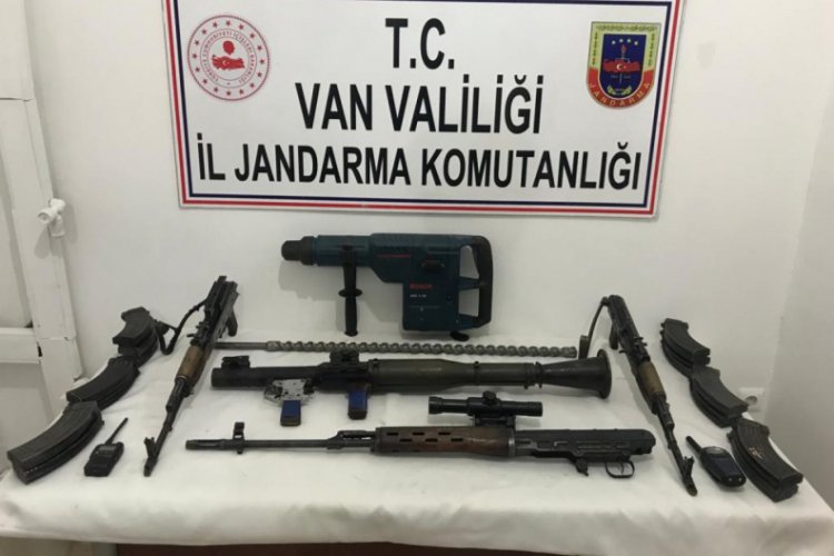 Kıran- 6 operasyonuda PKK'ya ait silah ve m&uuml;himmat ele ge&ccedil;irildi