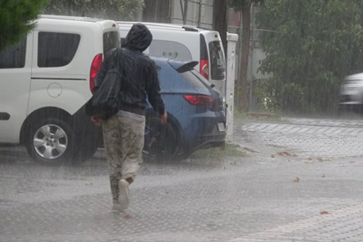 Sağanak yağış geliyor