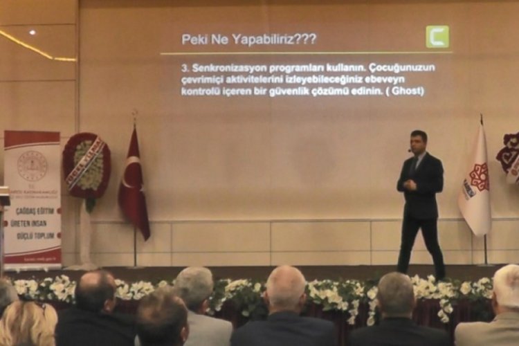 "Medya okuryazarlığı ve internet bağımlılığı" semineri yapıldı