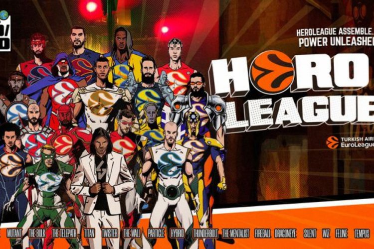 THY EuroLeague yıldızları HeroLeague g&ouml;revi i&ccedil;in toplandı
