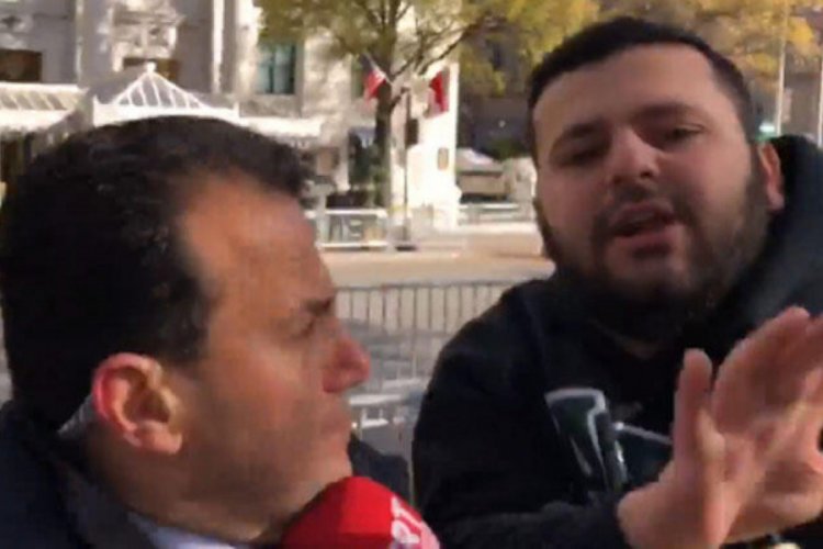 Ter&ouml;r yandaşlarından canlı yayında TRT'ye saldırı