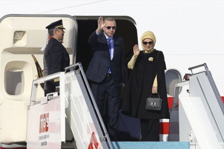 Cumhurbaşkanı Erdoğan T&uuml;rkiye'ye hareket etti