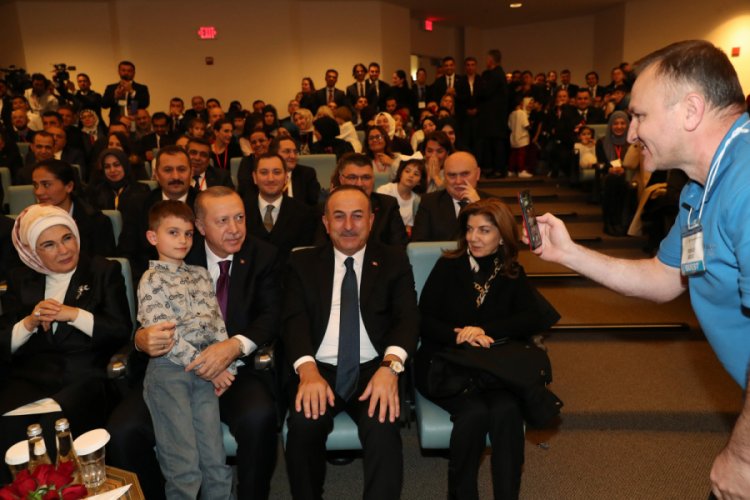 Erdoğan, T&uuml;rk-Amerikan toplumu ile bir araya geldi