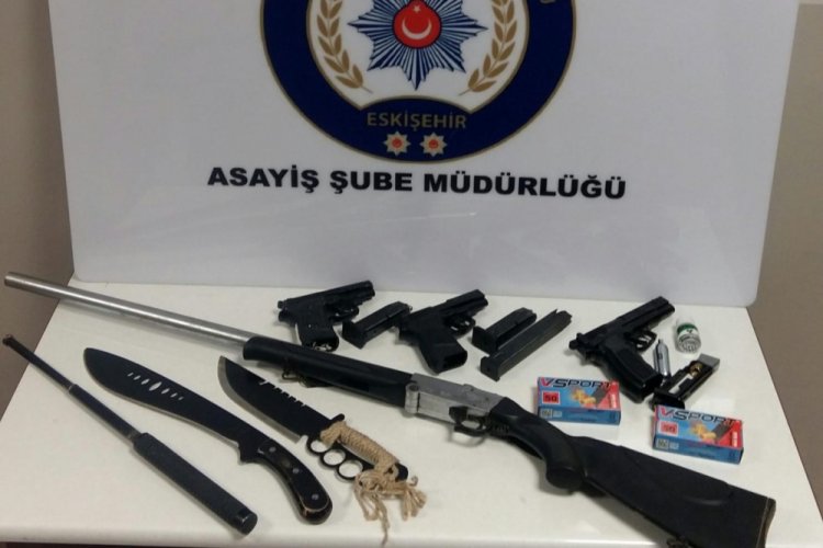 Hava ateş eden 4 şahıs polis ekiplerince yakalandı