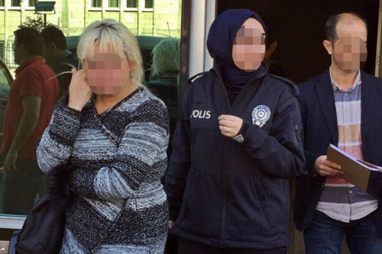 Hapis cezasıyla aranan kadın, eğlenirken yakalandı