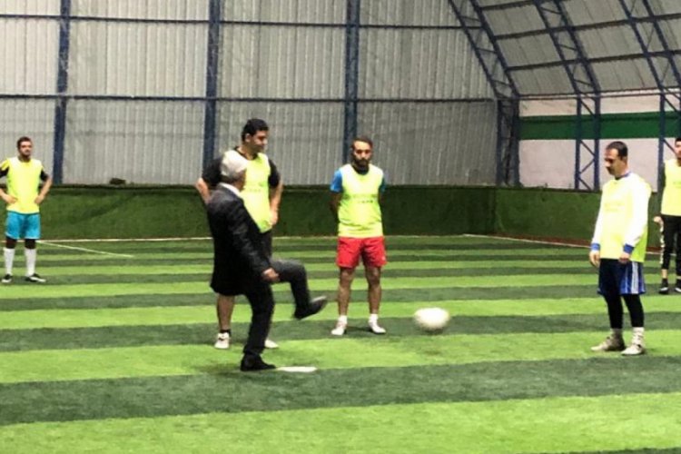 Ahlat'ta futbol turnuvası d&uuml;zenlendi