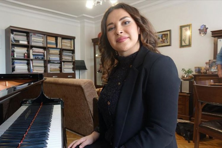 Azerbaycanlı piyanist İstanbul'da kendi orkestrasını kurmak istiyor