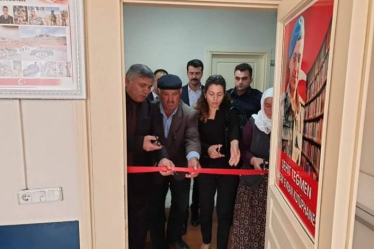 Şehit Jandarma Teğmen Şafak Evran'ın ismi k&uuml;t&uuml;phanede yaşatılacak