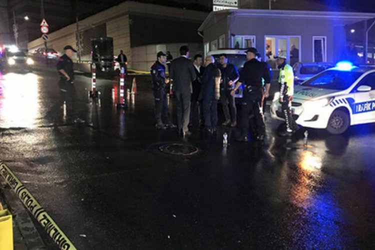 Şişli'de silahlı saldırı:1 &ouml;l&uuml;, 1 yaralı
