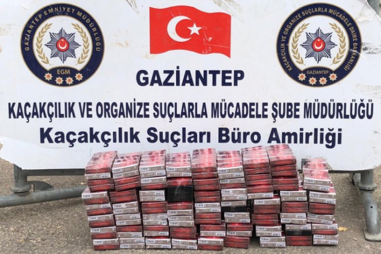 Ara&ccedil;ta zulalanmış ka&ccedil;ak sigaralar ele ge&ccedil;irildi