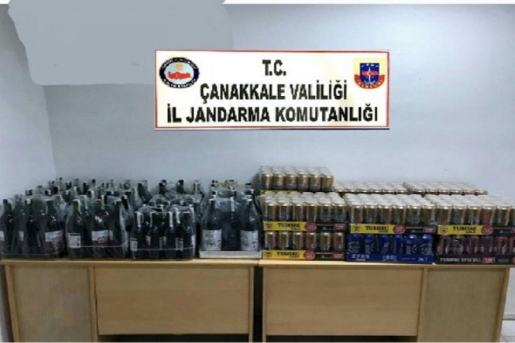 Kahvehaneye bandrols&uuml;z i&ccedil;ki operasyonu